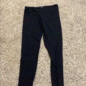 TUFF Athletics girl’s black leggings size 12/14